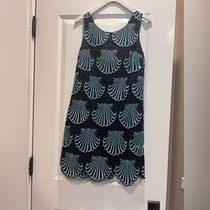 Lily Pulitzer size 8 blue sea shell dress